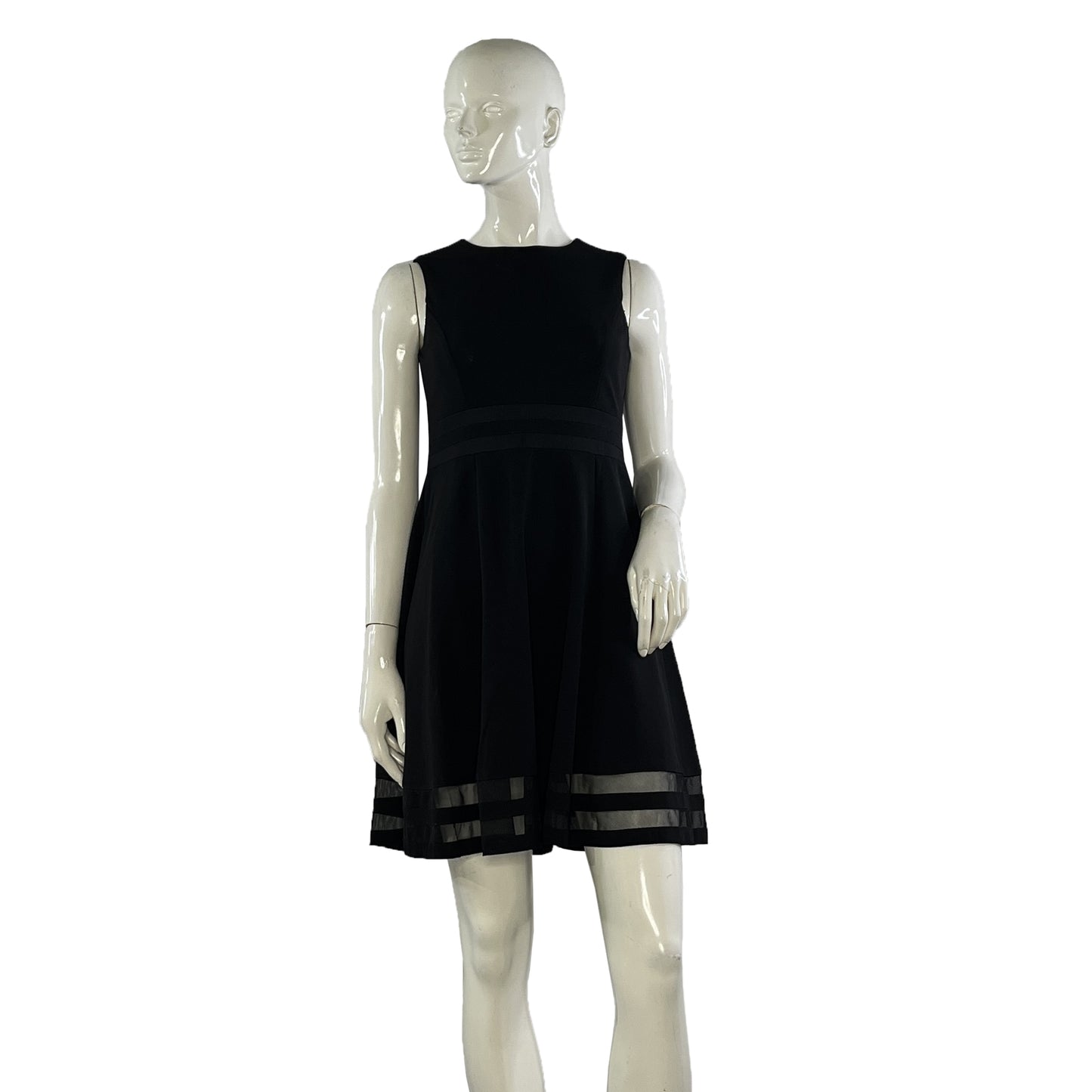 Calvin Klein Dress Sleeveless High-Neck Black SZ 4P SKU 000414