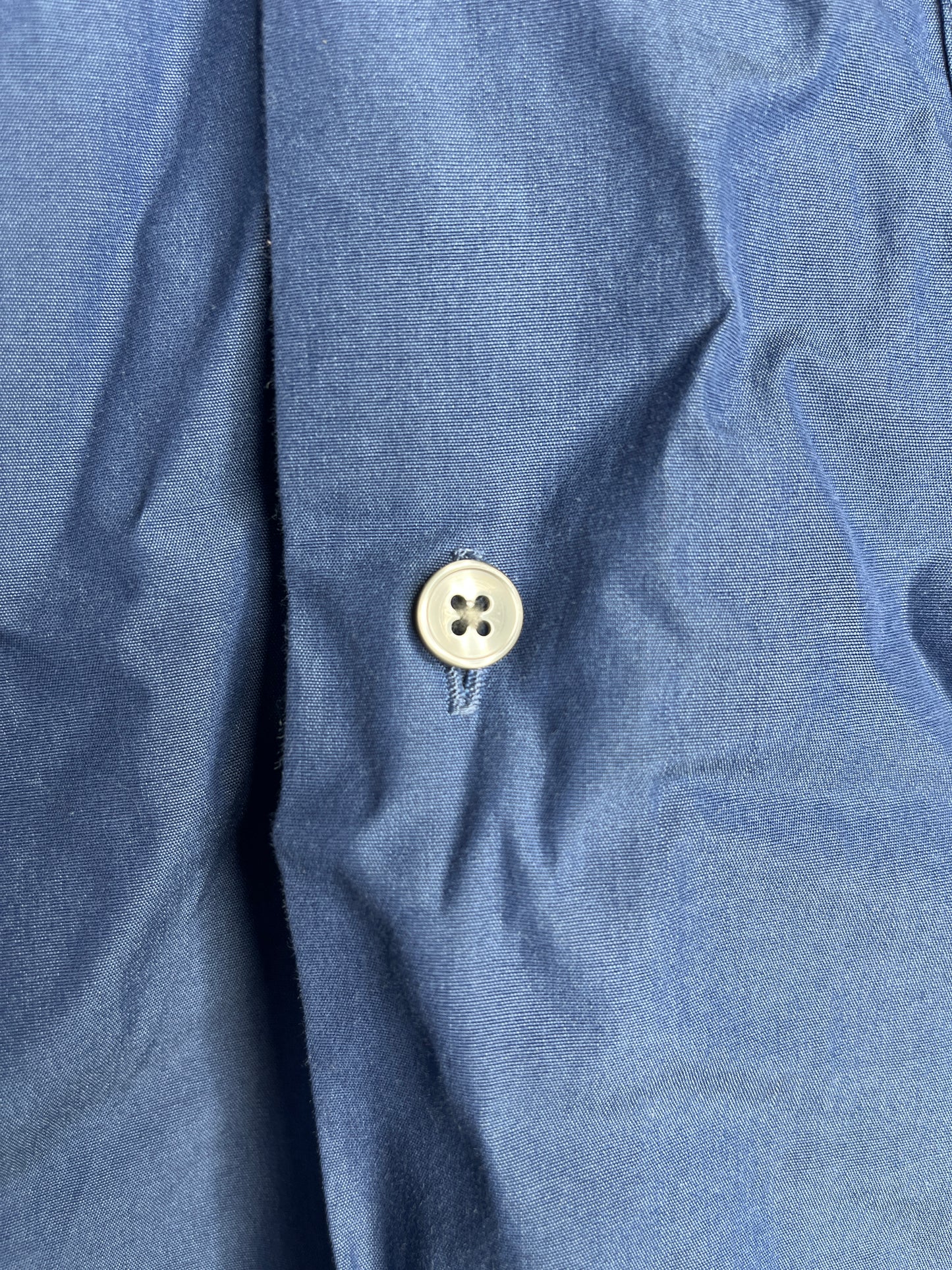 Calvin Klein  Shirt Blue Size 15.5 SKU 000447