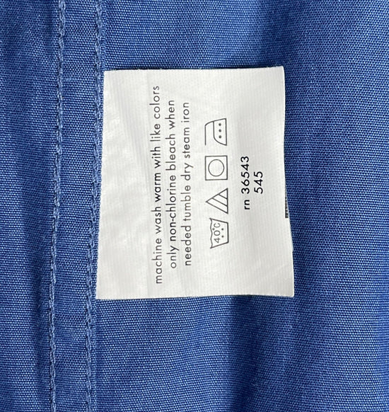 Calvin Klein  Shirt Blue Size 15.5 SKU 000447