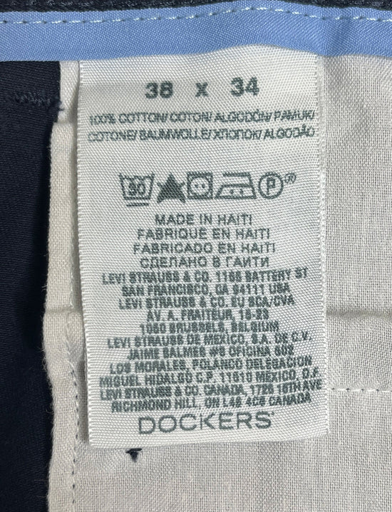 Dockers MEN'S Dress Pants Navy  SKU 000449