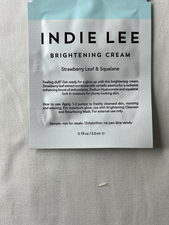 Indie Lee Brightening Cream Sample SKU 000451