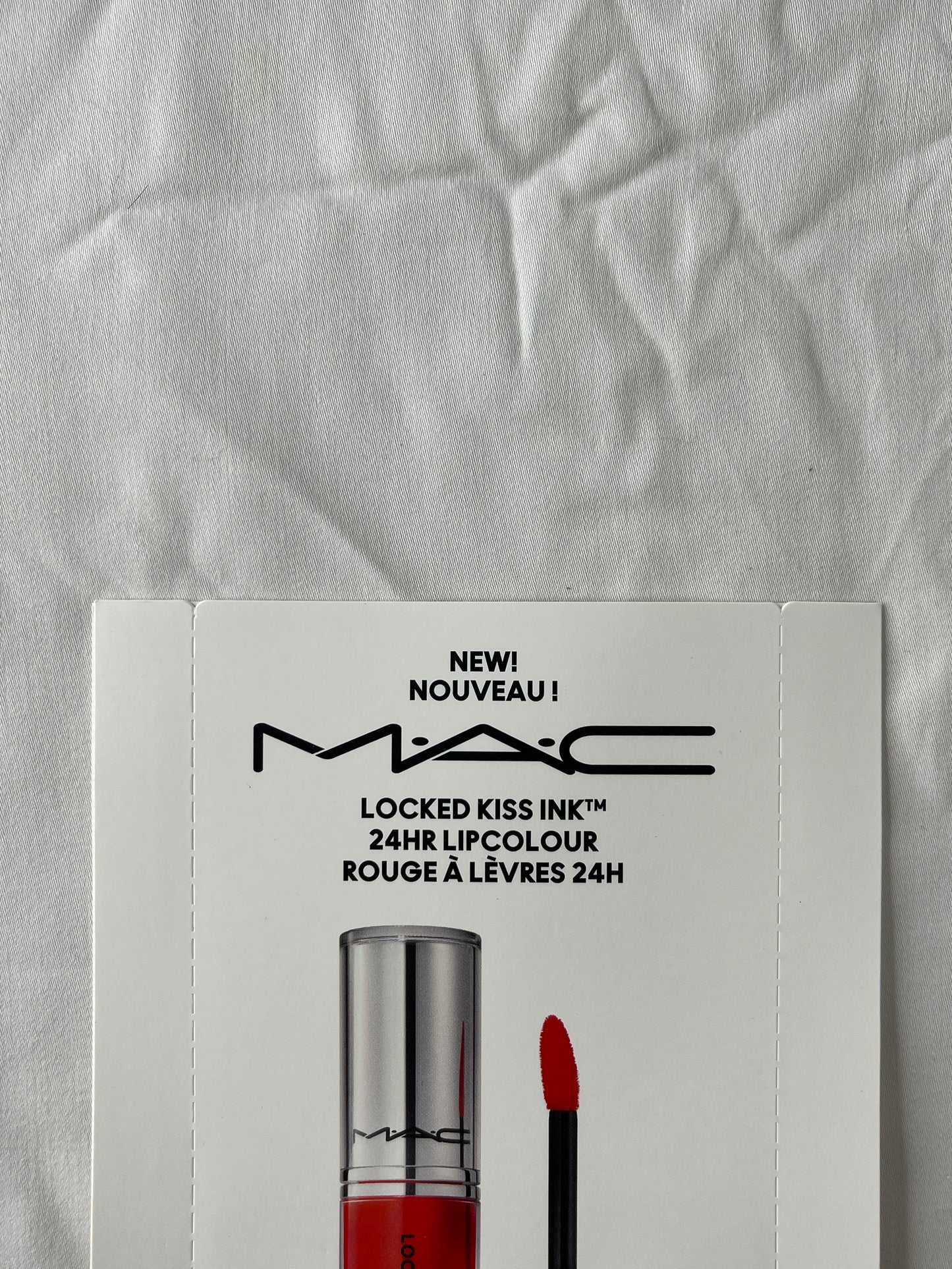 MAC Locked Kiss Ink 24FR Lip Color Sample SKU 000451
