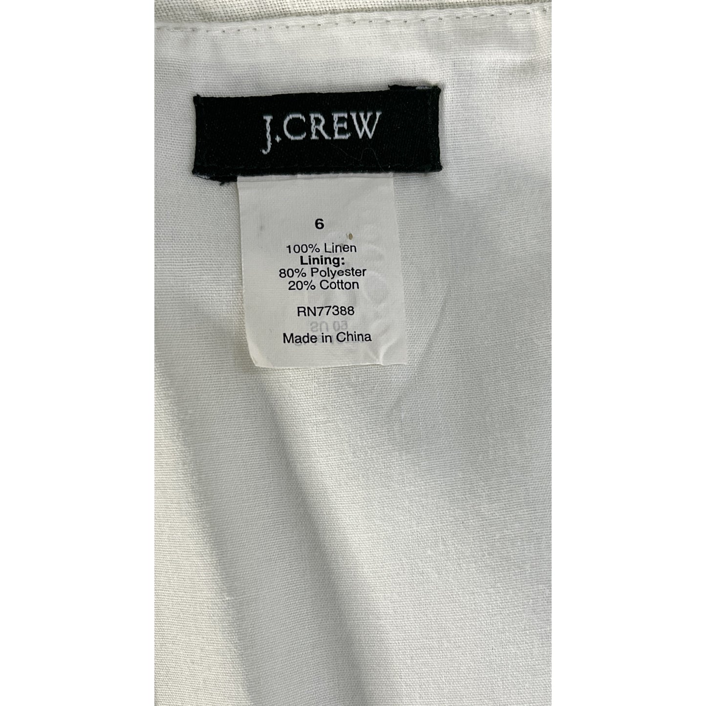 J. Crew Pencil Skirt Ombre White, Yellow Size 6 SKU 000218-12