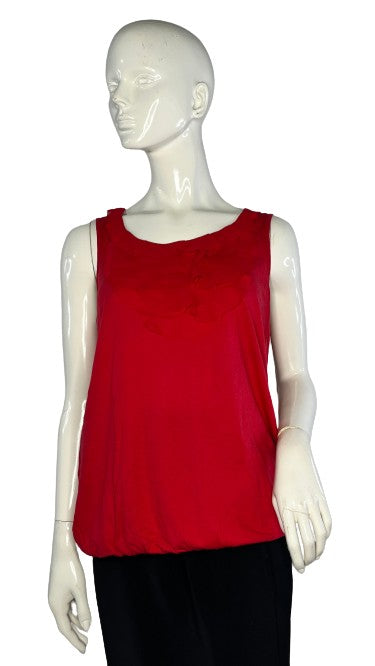 Ann Taylor Top Red Size M SKU 000181-4