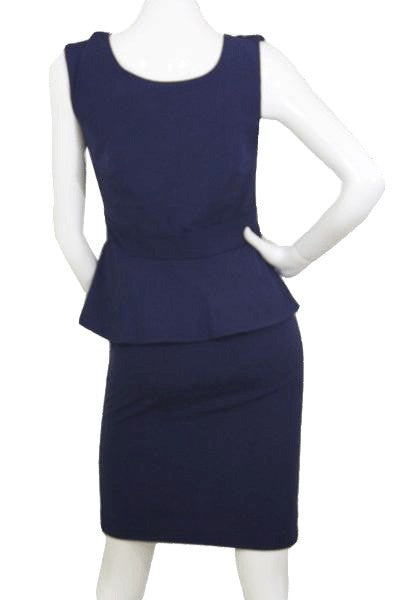 AA Studio 90's Dark Blue Dress Size 6 SKU 000174