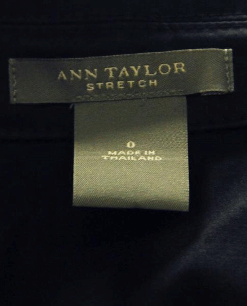 Ann Taylor Top Black Size 0 SKU 000033