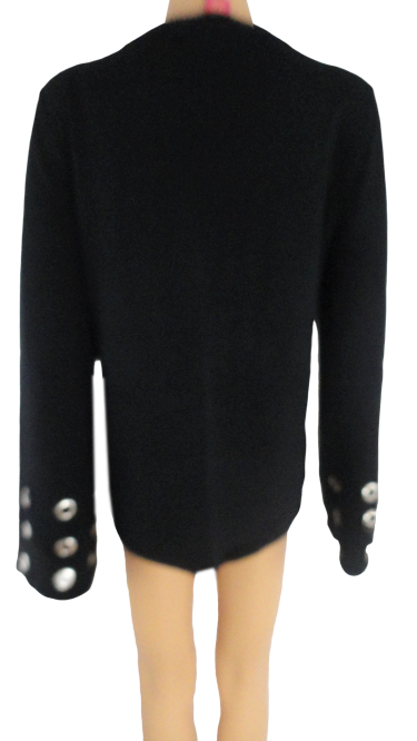 Catherine Long Sleeve Top Black Size L (SKU 000024)