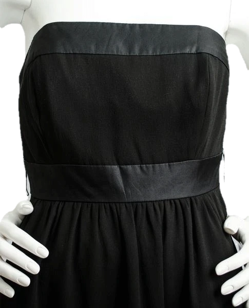white house black market cocktail dresses White House Black Market Black Parachute Cocktail Dress Size 4 SKU 000 – Designers On A Dime