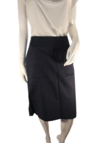 Ann Taylor Loft Skirt Navy Size 10 SKU 000117-12