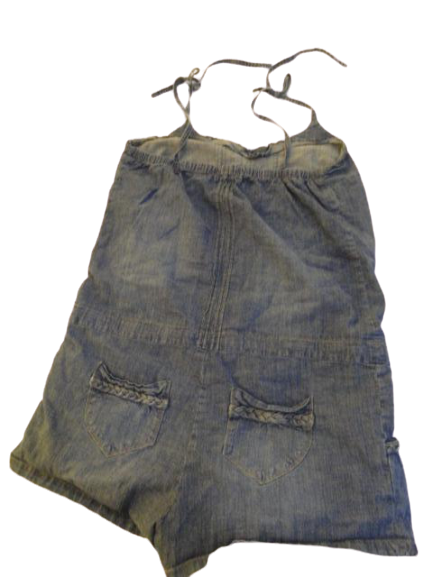Decree Denim Short Shorts Romper Blue Size XL SKU 000062