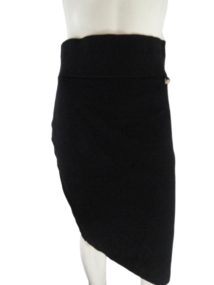 Calvin Klein 70's Below The Knee Skirt Black Size XS SKU 000154