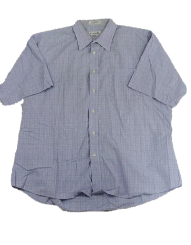 christian dior dress shirt MENS Christian Dior 90's Short Sleeve Button Down 100% Cotton Shirt Si –  Designers On A Dime