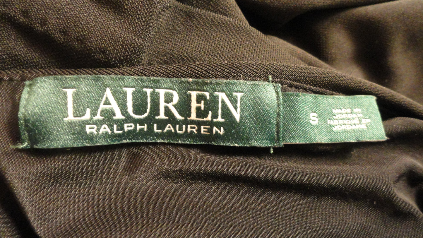 Ralph Lauren Black Dress Size Small SKU 001002-3