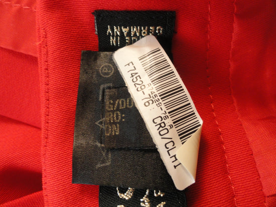 Escada 70's Skirt Red  Size 4 SKU 000132