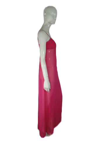 BCBG Maxazria 80's Gown Hot Pink Size XS (SKU 000195-3)