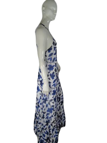 Lulus Dress Blue & White Floral Size S SKU 000195-13