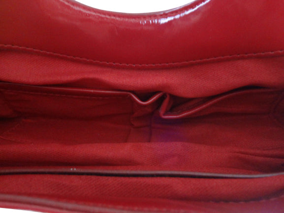 Purse Animal Print Red Leather Trim SKU 000114