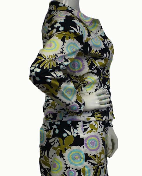 J'Envie New York Flor-Essence Suit Size 8 (SKU 000084) - Designers On A Dime - 2