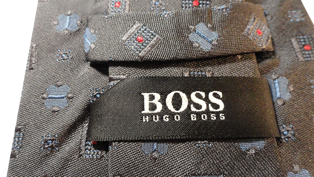 Men's Boss Hugo Boss Tie Grey, Blue, Red SKU 000284-15 Bg2