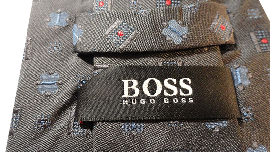 Men's Boss Hugo Boss Tie Grey, Blue, Red SKU 000284-15 Bg2