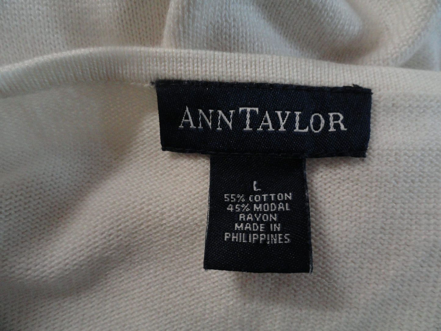 Ann Taylor Top With Thin Straps Sz L SKU 000283-2