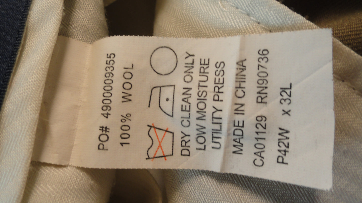 Ralph Lauren 80's Classic Beige Men's Dress Pants SKU 000161