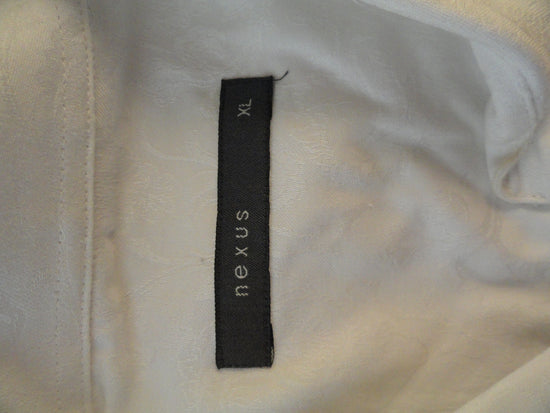 Nexus White Long Sleeve Dress Shirt XL SKU 000166