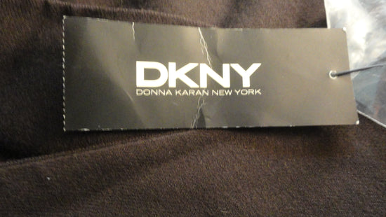 DKNY 70's Peat Color (Brown/Black) Wrap Skirt NWT Size 10 SKU 000180