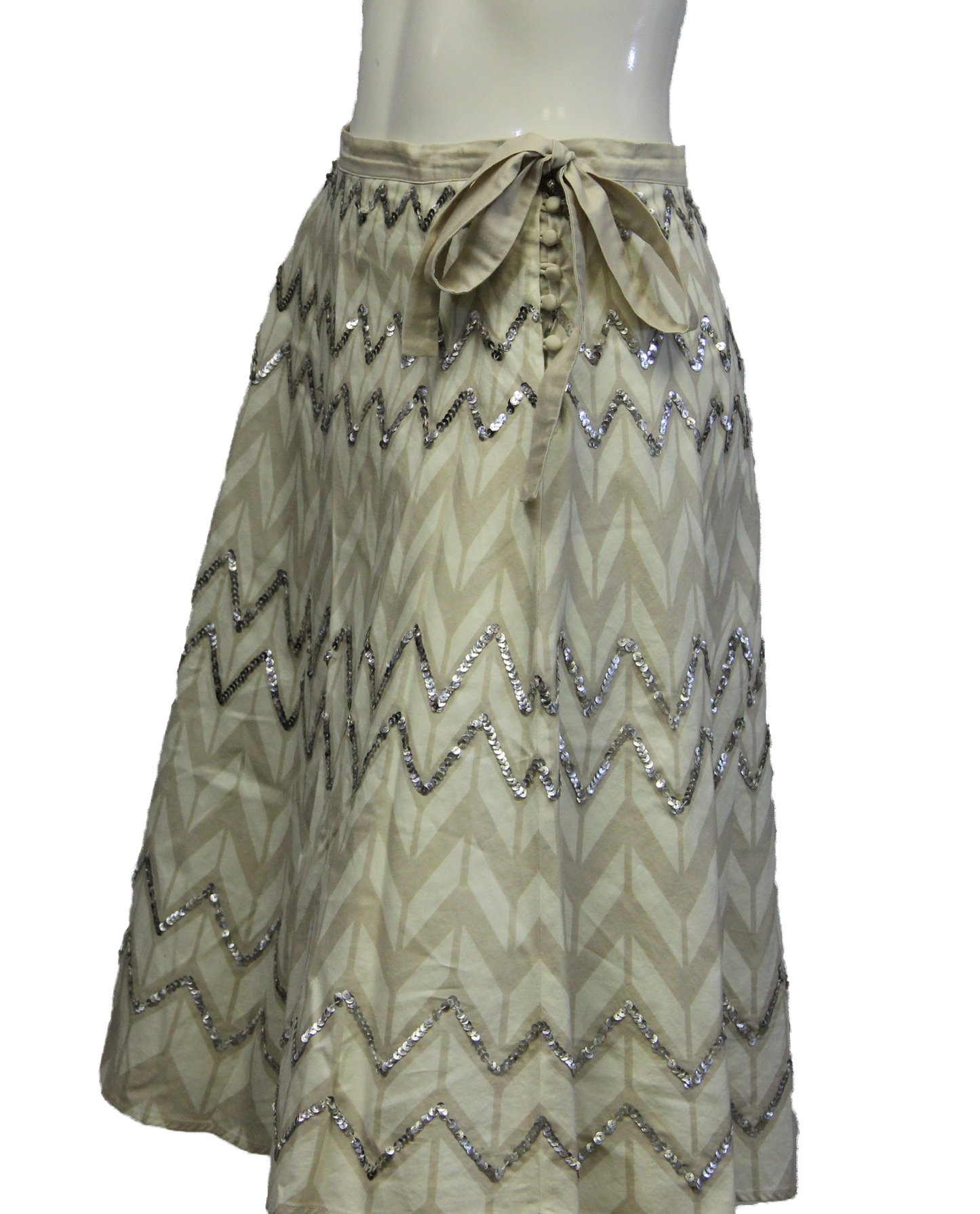 BCBG Max Azria Sequin Skirt Size L (SKU 000026) - Designers On A Dime - 3
