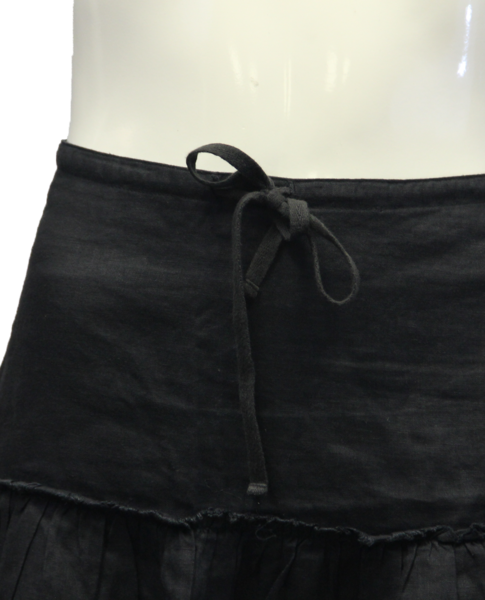 Calvin Klein 60's Drawstring Linen Skirt Size S (SKU 000013)