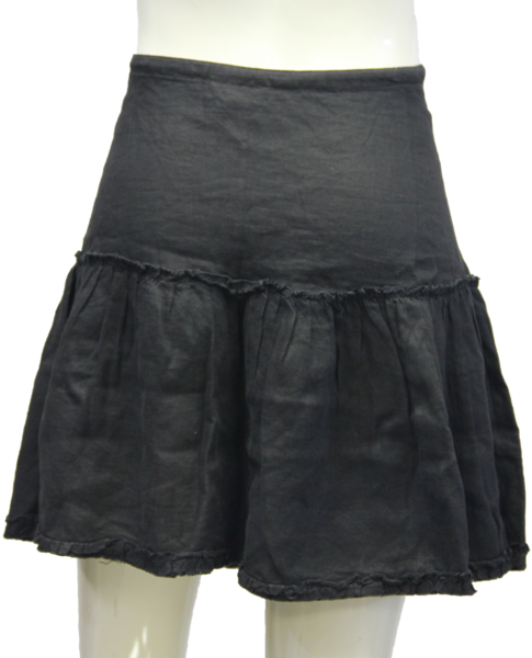 Calvin Klein 60's Drawstring Linen Skirt Size S (SKU 000013)