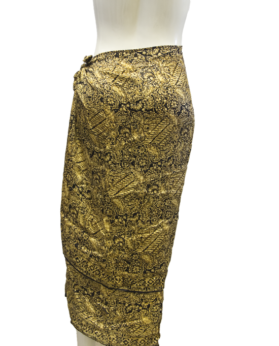 Island Collection Fancy Resort Skirt Size M (SKU 000026) - Designers On A Dime - 4