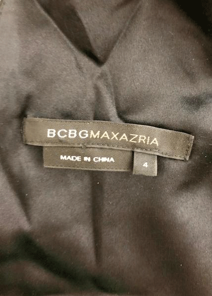 BCBG MAXAZRIA LBD Size 4 SKU 001000-9
