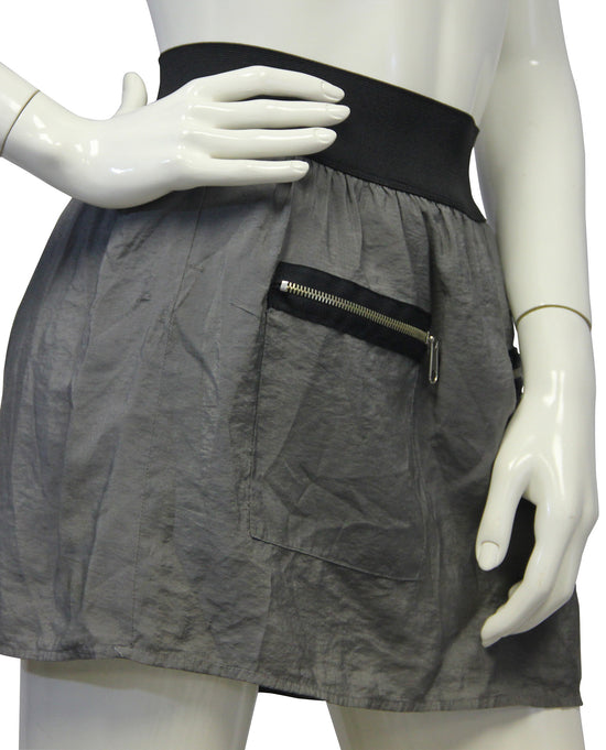 Steve Madden Gray Mini Skirt Size SM - Designers On A Dime - 2