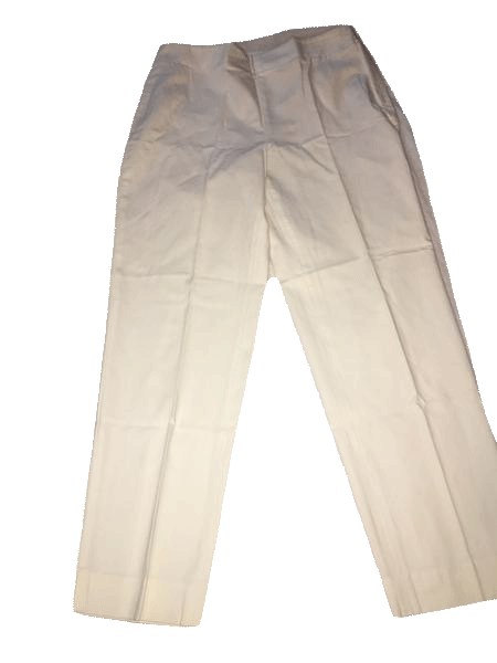 Talbots White Crop Pants Size 8 SKU 000168