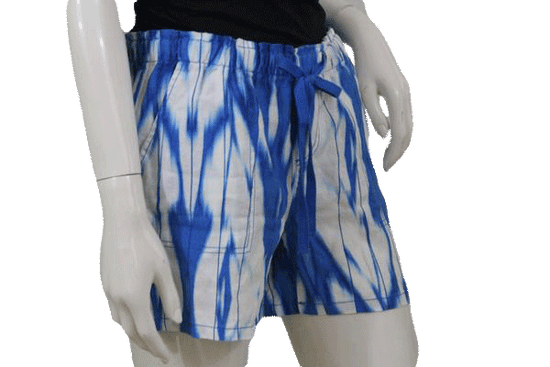INC Turquoise and White Tie Dye Shorts NWT Size 8 SKU 000070