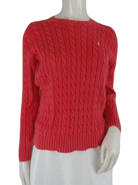 Ralph Lauren 80's Sweater Melon Size S SKU 000198-1