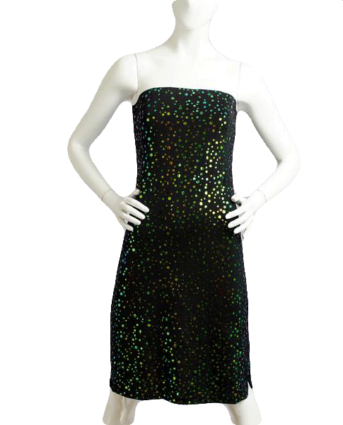 Sequin Strapless Studio 54 Stunner Dress Size Large SKU 000066