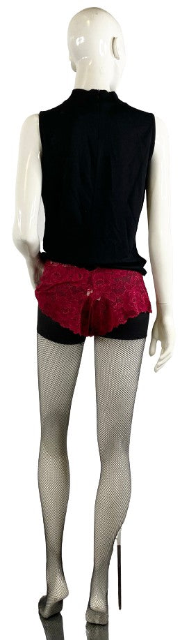 Thong Lace Red Size 4XL NWOT  SKU 000368-7