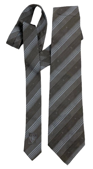 Gucci Men's Necktie Brown Grey 100% Silk SKU 000284-28