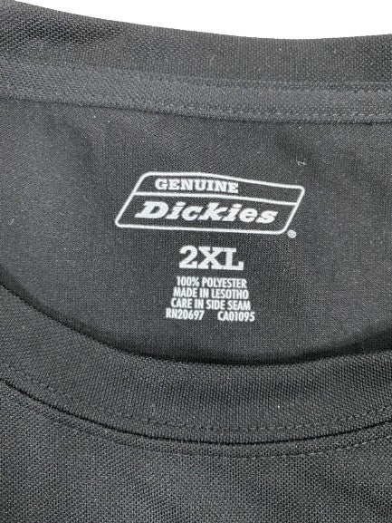 Dickies Men's Shirt Black Athletic Size 2XL SKU 000371-10