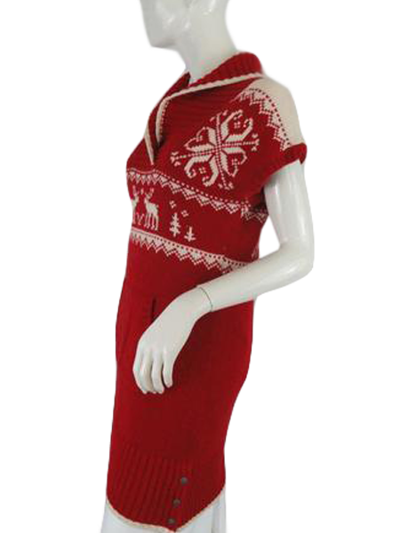 Ralph Lauren 60's Sweater Red Size XL 16 SKU 000198-3