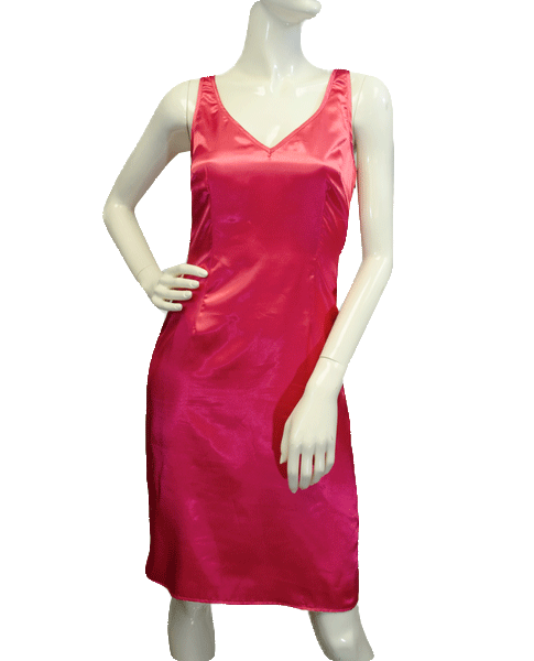BCBG 80's Pink Silk Dress Size 4 SKU 000077