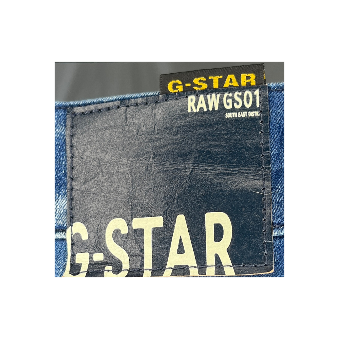 G-Star Denim Jeans Stretch Dark Blue Size 27 SKU 000005
