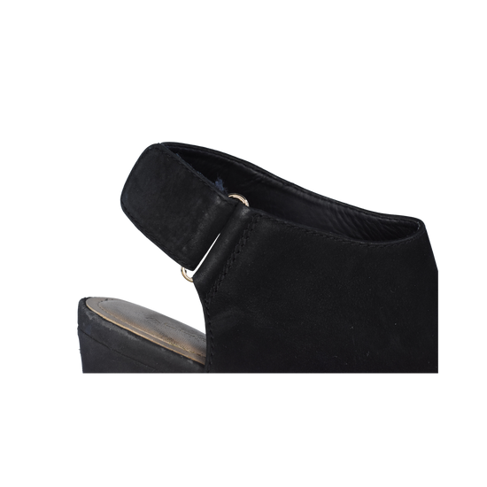 Aldo Open-Toe Bootie-Heel Black Size 8 SKU 000146-1