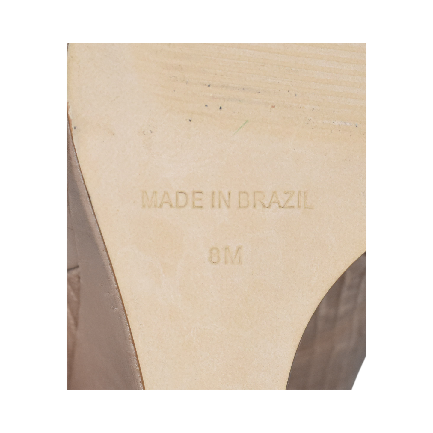 Steve Madden Wedge-Heels Pumps Light Tan/ Nude Size 8M SKU 000146-6
