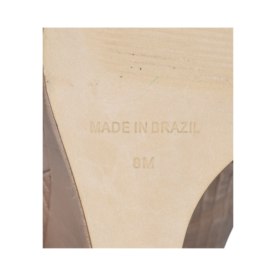 Steve Madden Wedge-Heels Pumps Light Tan/ Nude Size 8M SKU 000146-6