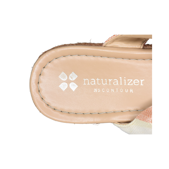 Naturalizer Sandal Striped Blue, Red, Cream Size 7N SKU 000329-3