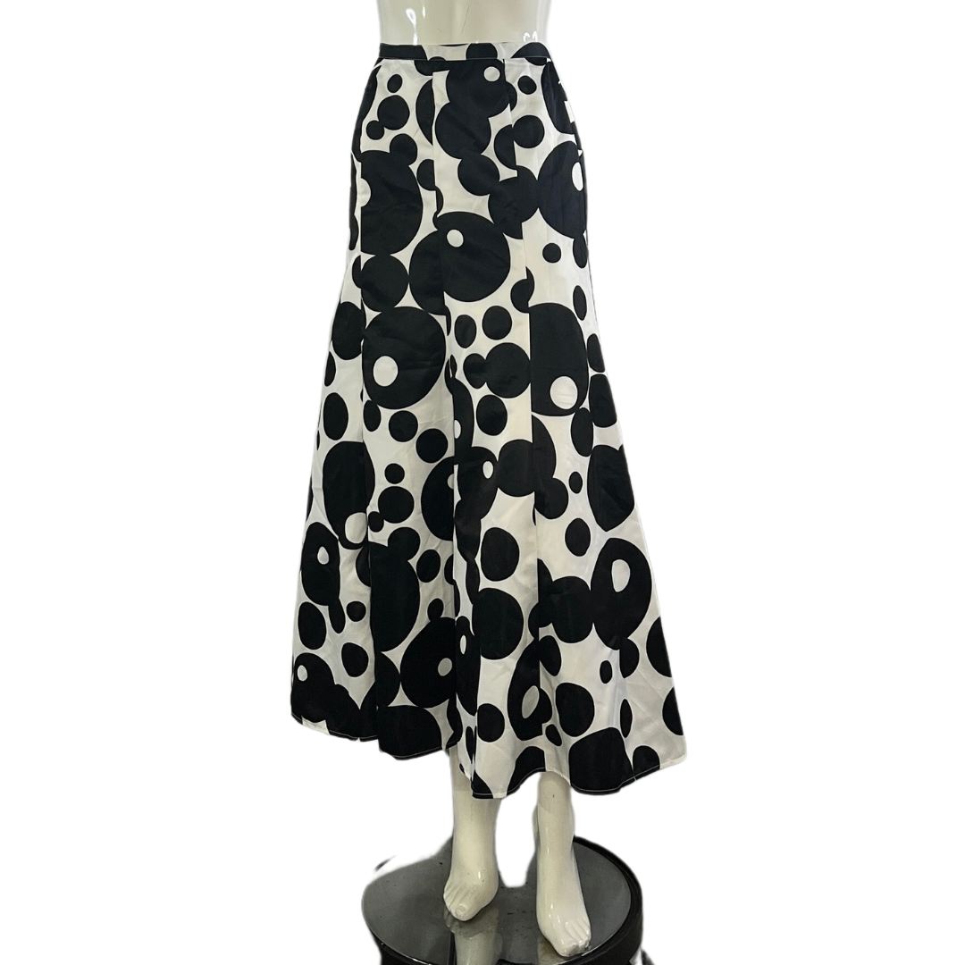 Venus Formal Skirt Polka Dot Black & White Size 6 SKU 000310