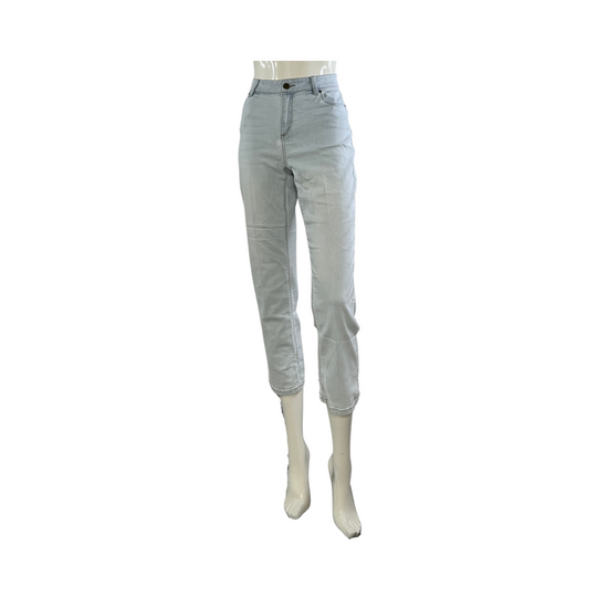 Chico's  Crop Denim Jeans Jegging Light Blue Size 1 SKU 000015